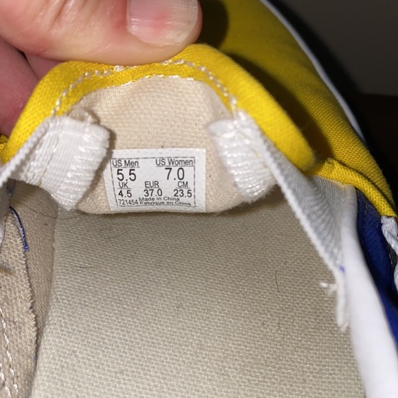 Color Block Vans - Picture 5 of 5